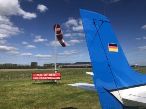 DEPUC SR20 proefdraaien