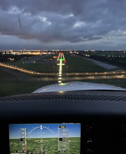 Approach Rotterdam Airport